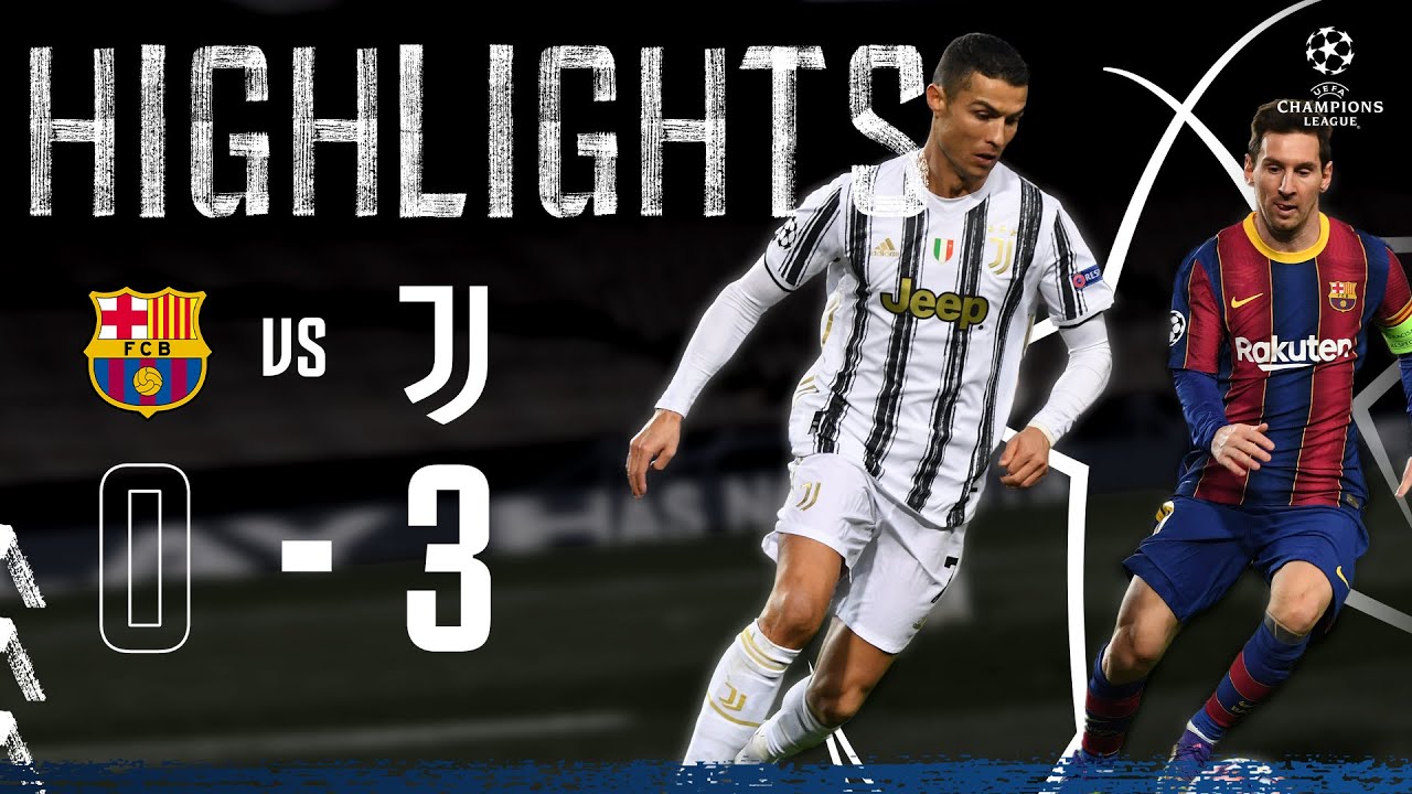Barcelona 0-3 Juventus | Ronaldo & McKennie Seal Top spot in Camp Nou! | Champions League Highlights background