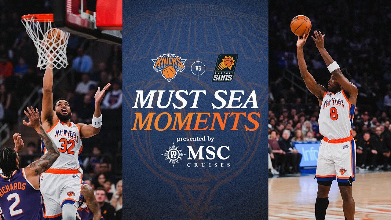 Knicks defeat Phoenix Suns at home | April 6, 2025 | FULL Game Highlights