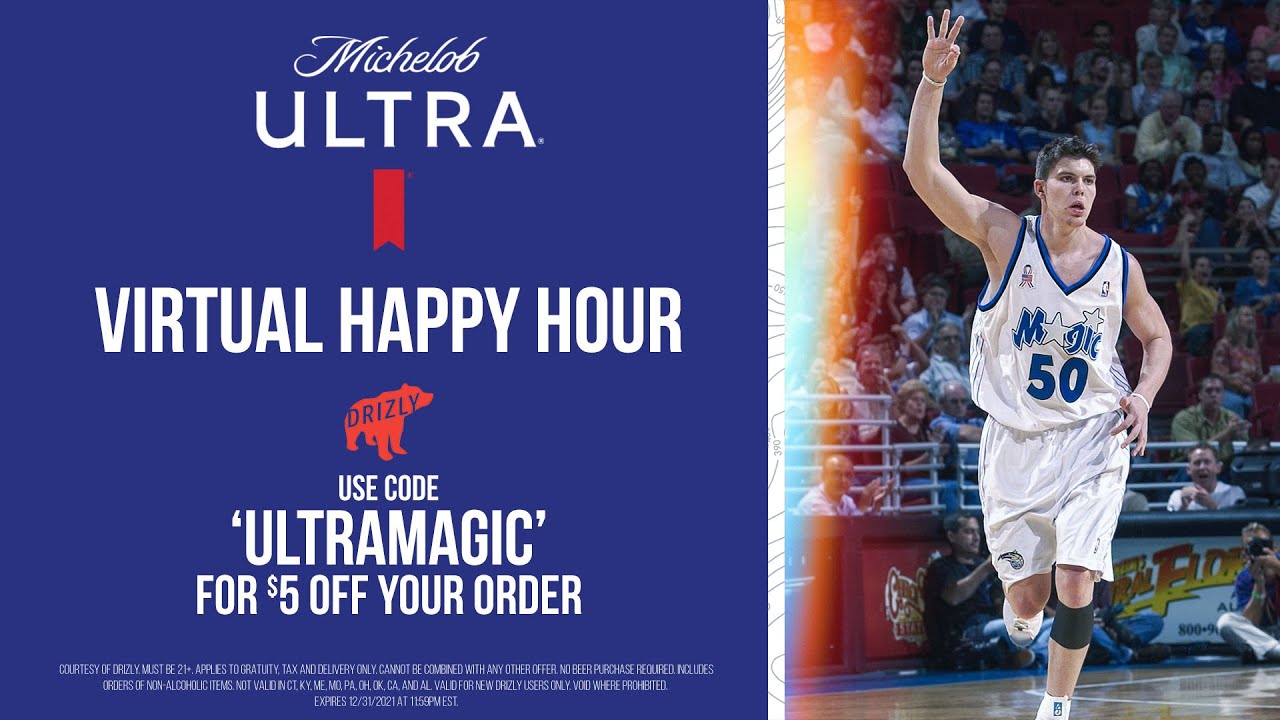 Mike Miller x MichelobULTRA Virtual Happy Hour background