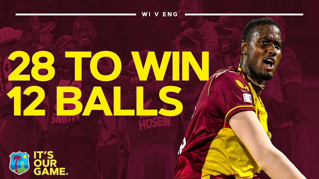 π₯ UNBELIEVABLE ENDING IN FULL | 28 Runs To Win From 12 Balls | West Indies v England