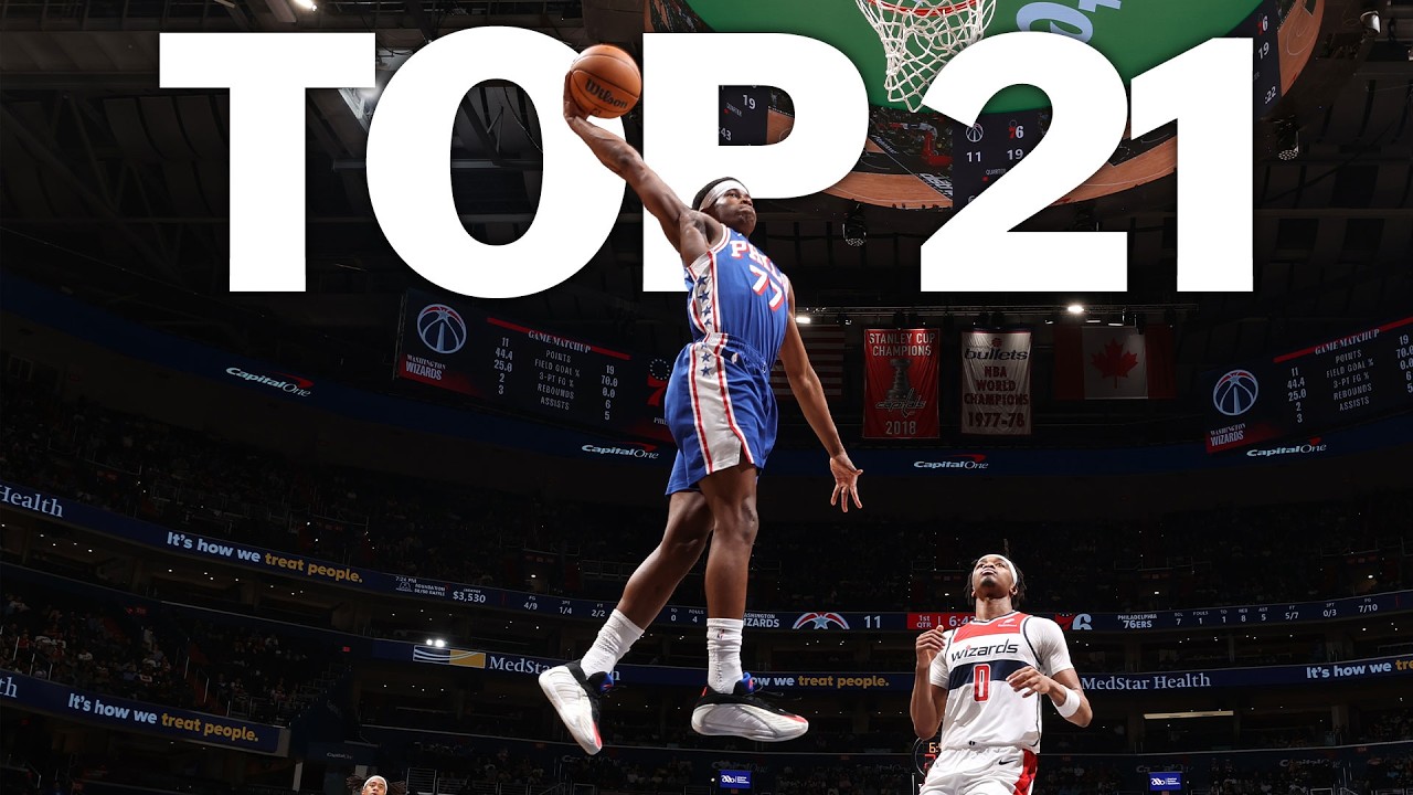 VJ Edgecombe's Top 21 Plays of Debut Season