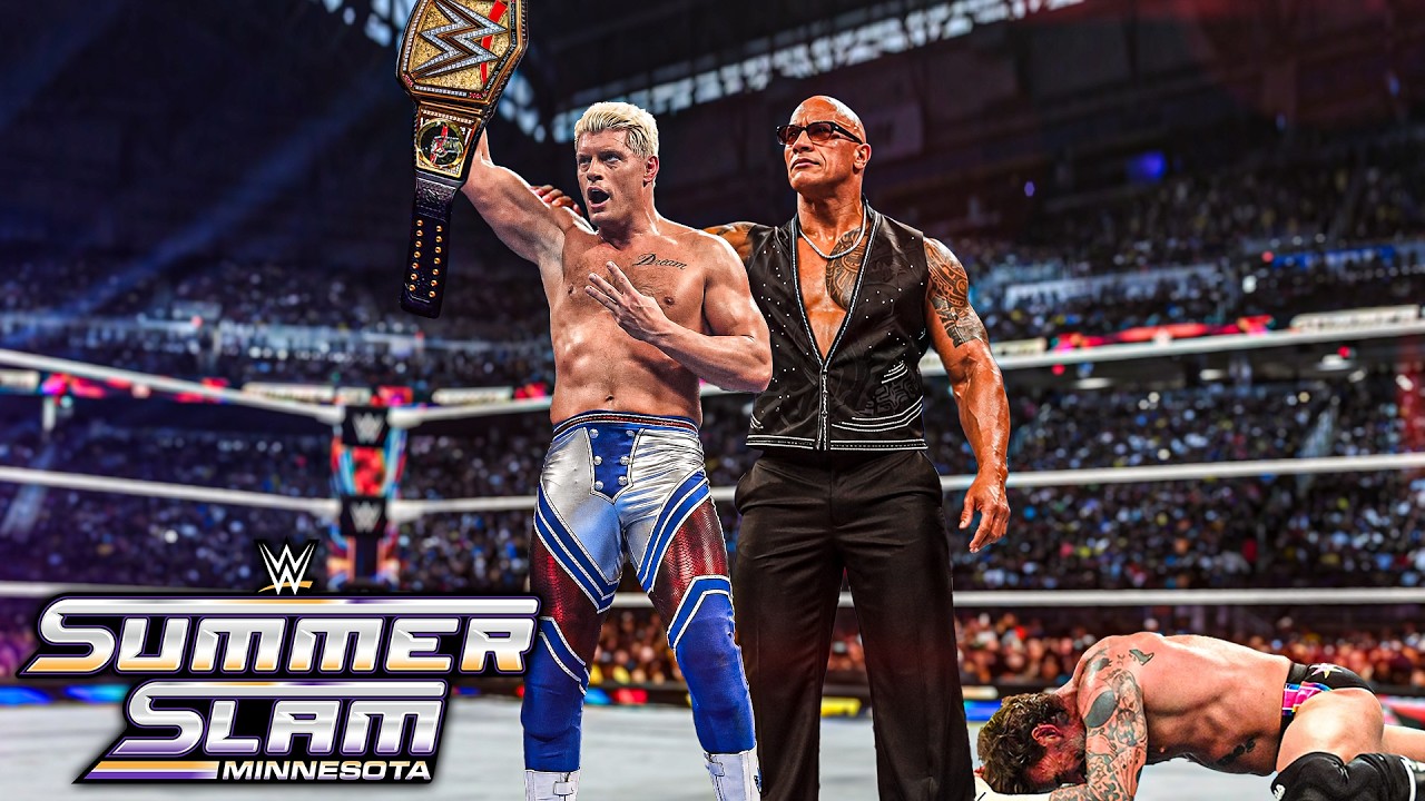 CODY TURNS HEEL?...All Winners and Losers WWE Summerslam 2026 | Wrestlelamia Predictions background