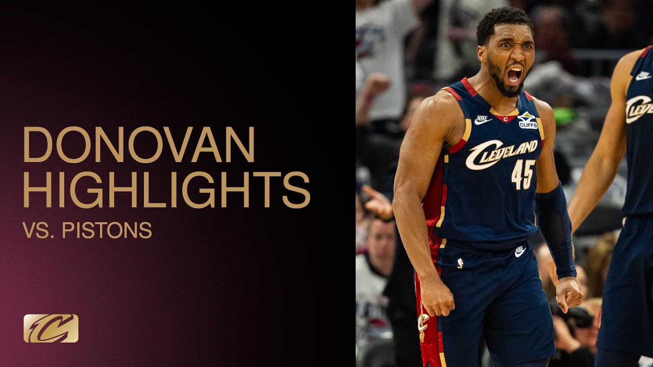 Cavs vs Pistons | Donovan Mitchell Highlights | 05.11.2026
