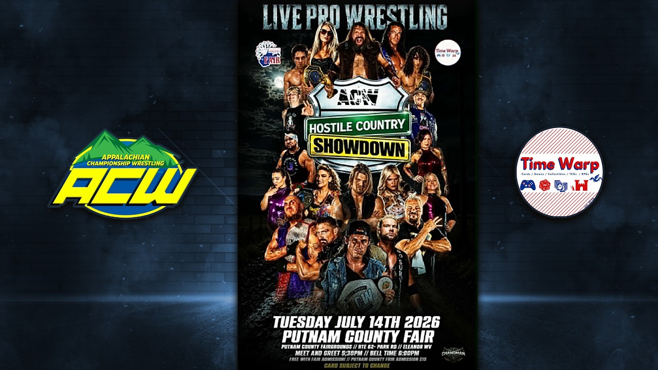 ACW Live 50: Hostile Country Showdown with a Violent Grudge Match, Intergender Wrestling & MORE! background