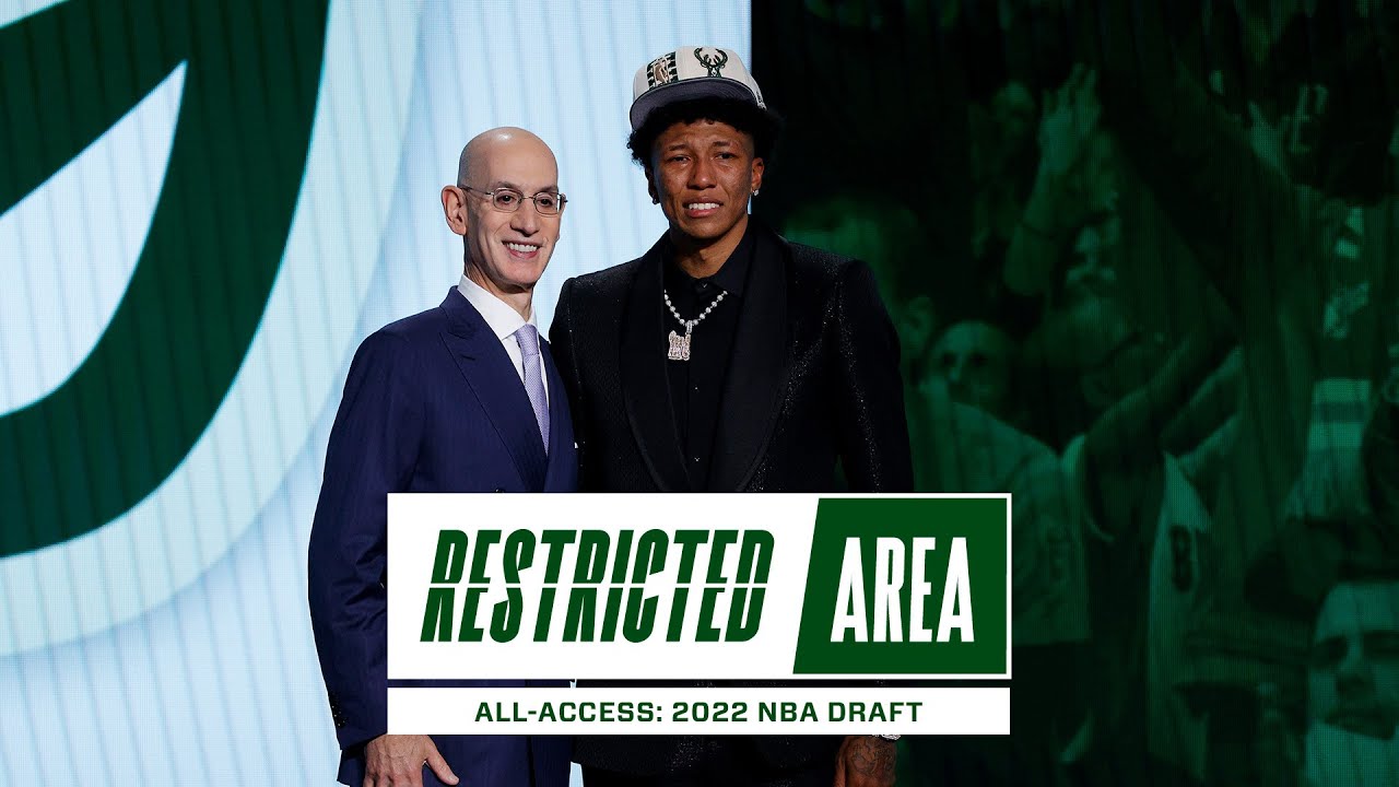 All-Access: Bucks Select MarJon Beauchamp In 2022 NBA Draft | Exclusive Footage Inside The War Room background