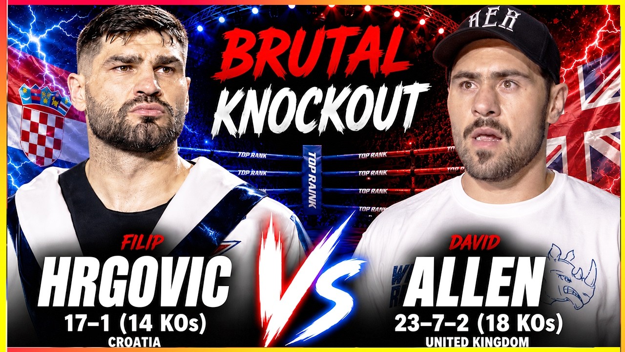 BRUTAL KNOCKOUT That Shocked The World | Filip Hrgovic vs David Allen