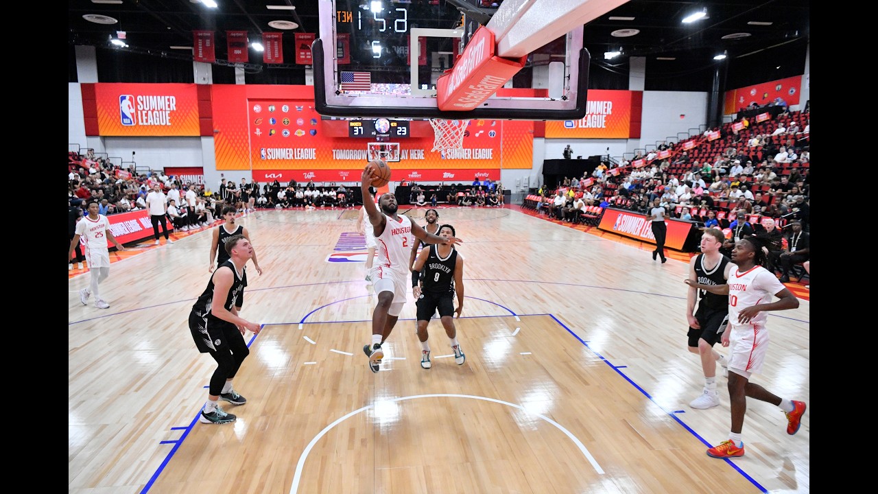 Summer League Houston Rockets Highlights vs. Brooklyn Nets