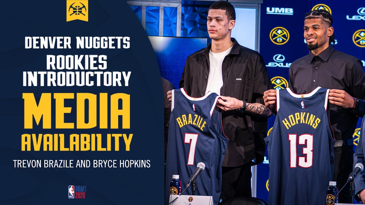 Trevon Brazile and Bryce Hopkins Introductory Press Conference ๐๏ธ