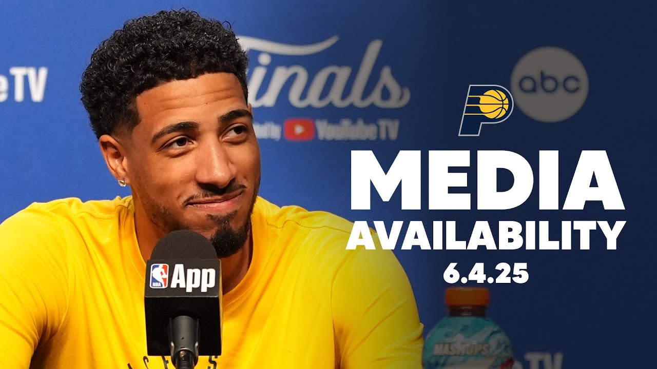 Indiana Pacers NBA Finals Media Day | June 4, 2025 background