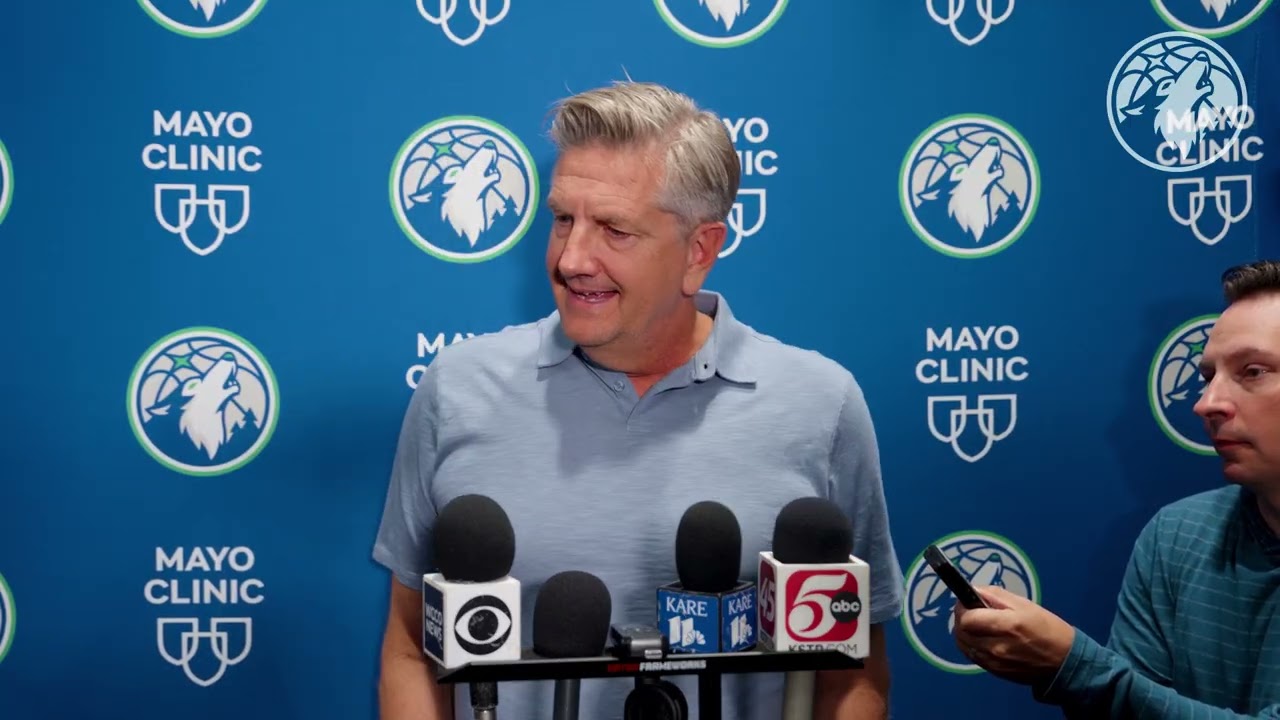 “You’ve Gotta Bet On Yourself In This World." | Chris Finch NBA Draft Media Availability | 06.23.26