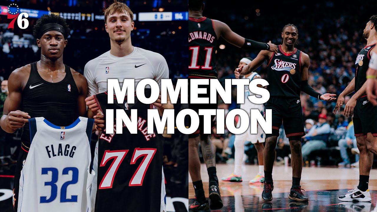 Moments in Motion: Sixers vs. Mavericks | 12.20.25 background