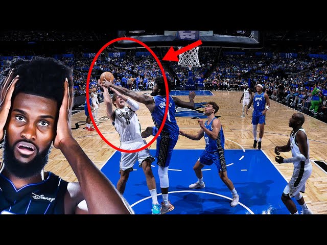 "THE MINISTER OF DEFENSE!" | All Blocks and Steals by Jonathan Isaac 23-24 Season background