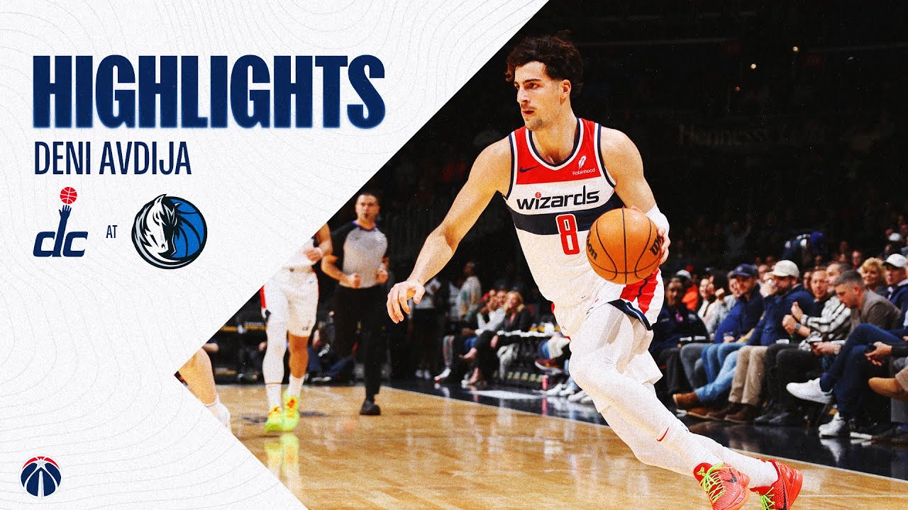 Highlights: Deni Avdija scores 25 at Mavericks | 02/12/24 background