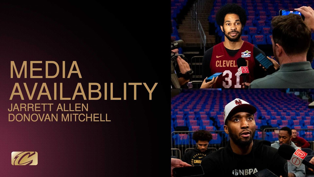 Cavs Shootaround | Jarrett Allen & Donovan Mitchell Media Availability | 05.19.2026