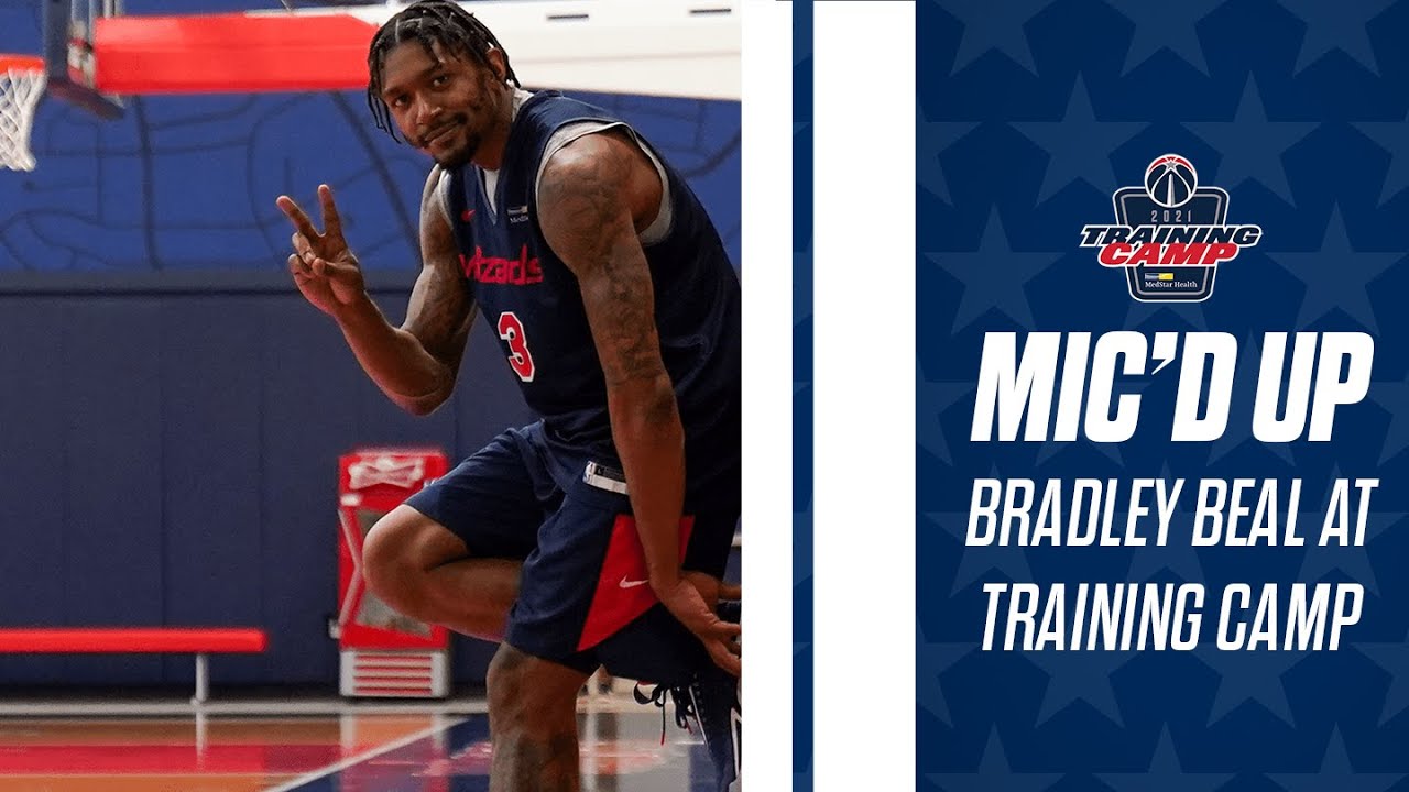 ๐ Bradley Beal Mic'd Up at Wizards Training Camp background