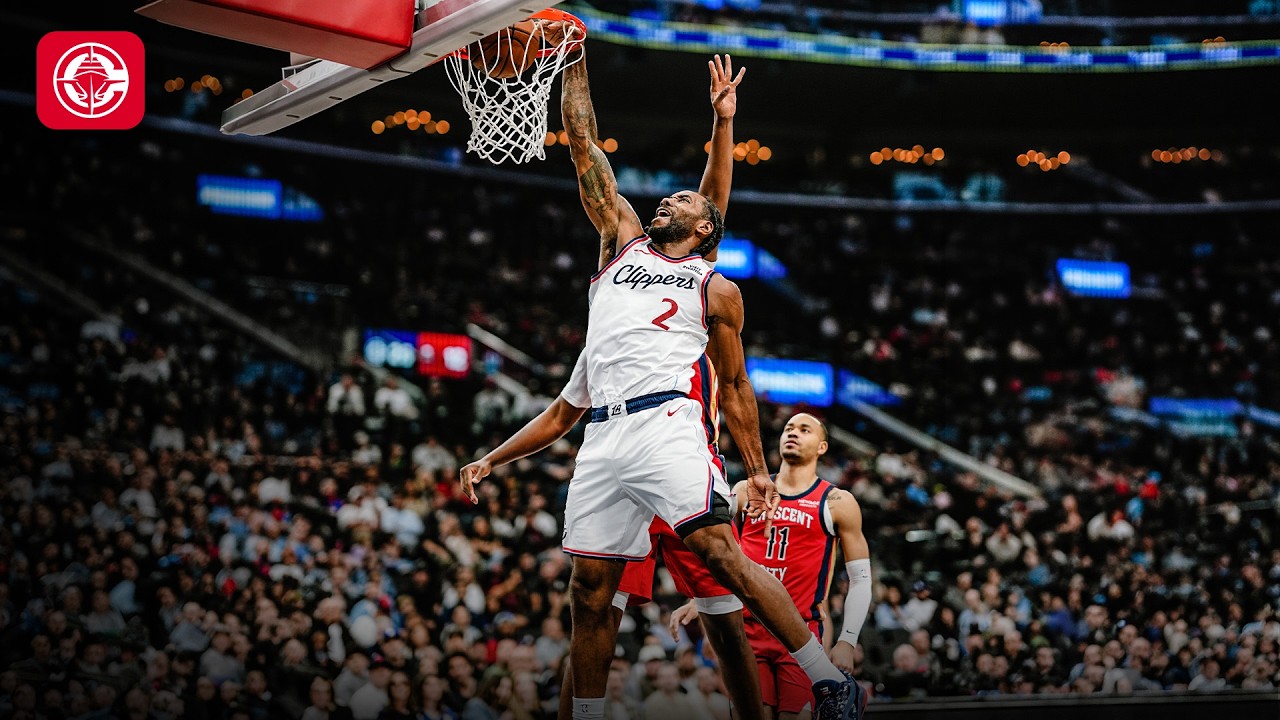 Kawhi Leonard Cooking vs Pelicans