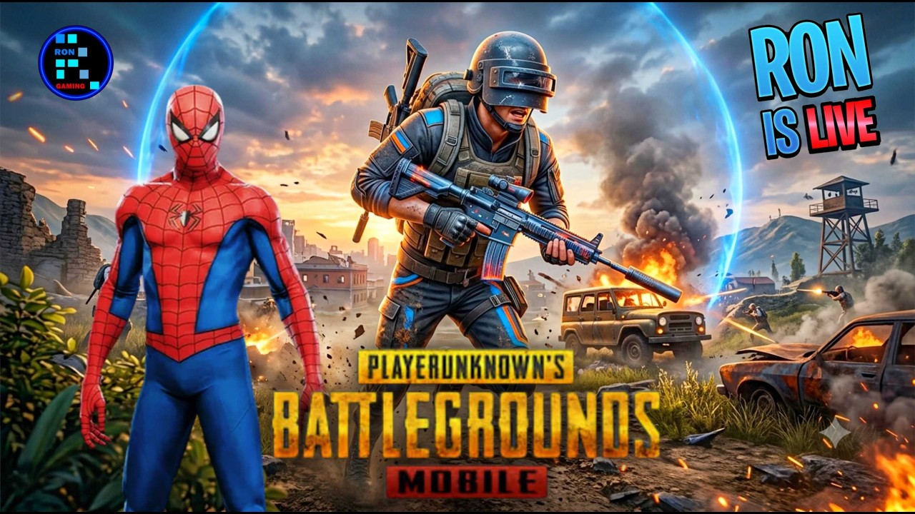 PUBG | Spiderman Event Let's Have Some Fun background