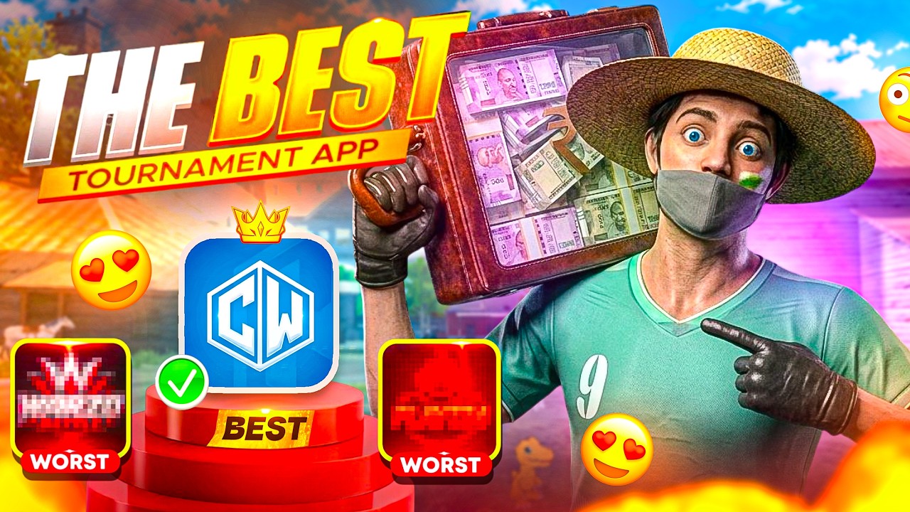 I Find Best Free Tournament App 💰 Entry ₹0 🤑 Per Kill ₹20 🤯| Best Tournament App 😍| Free Fire