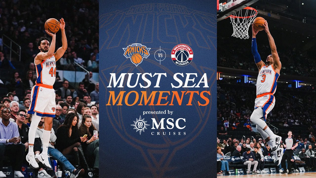 Knicks return home and SHOW OUT vs. the Washington Wizards | March 22, 2025 | FULL Game Highlights