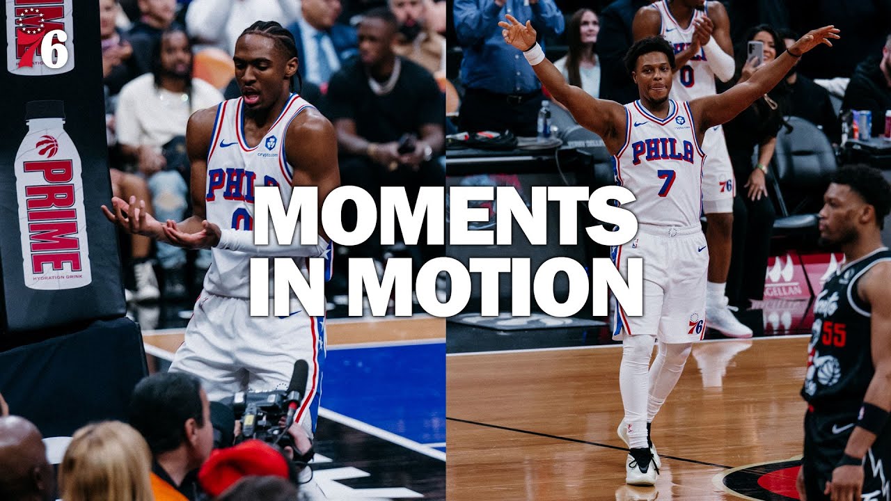Moments in Motion: Sixers vs. Raptors | 01.12.26 background