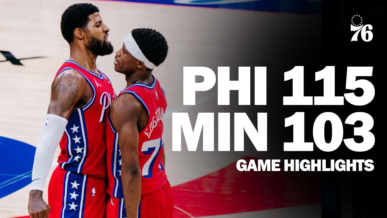 Game Highlights: Sixers Win Fourth Game out of Last Five