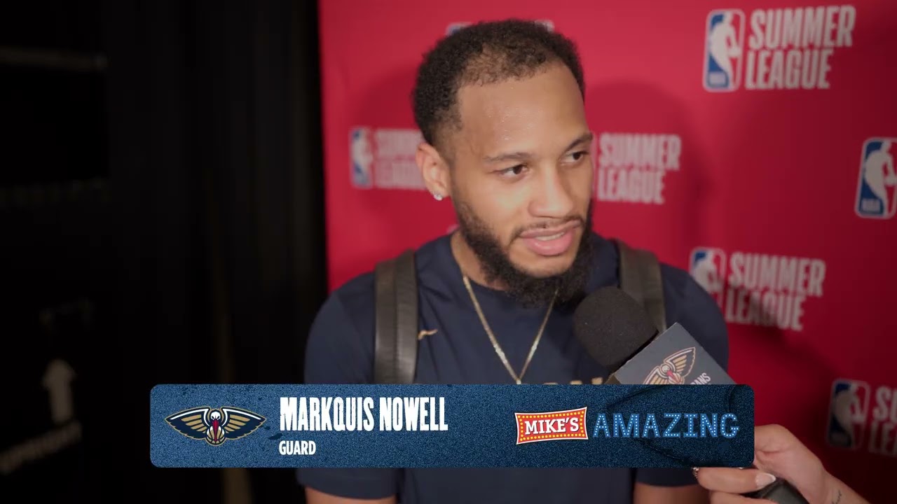 Markquis Nowell Postgame Interview | 2026 NBA Summer League | July 9, 2026