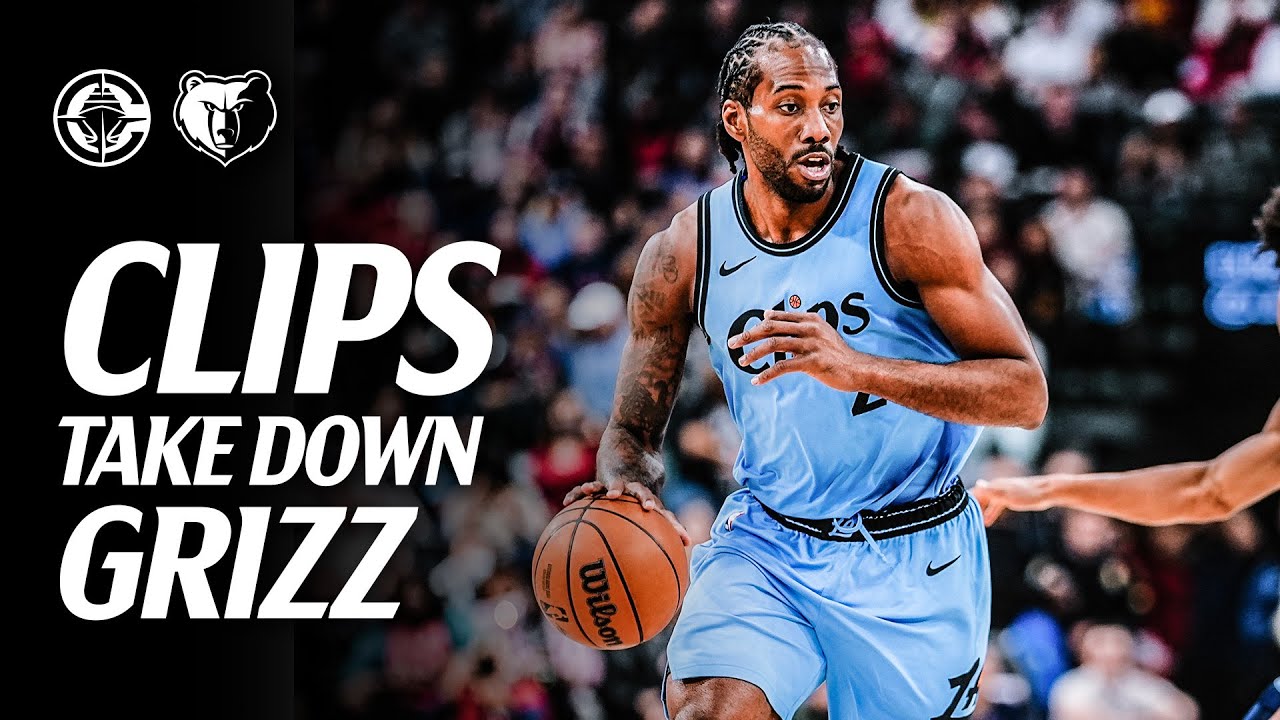 Clippers Take Over vs. Grizzlies Highlights | LA Clippers background