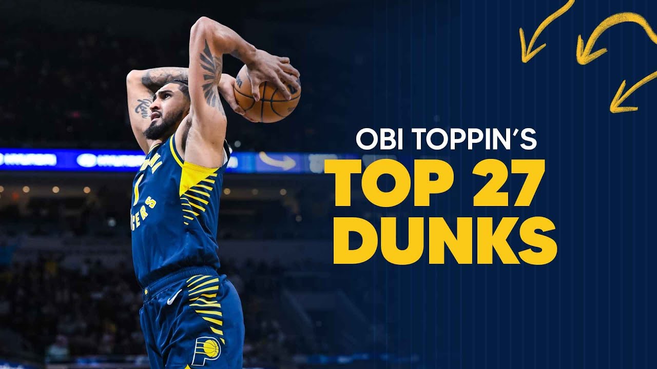 Obi Toppin's Top 27 Dunks | Indiana Pacers