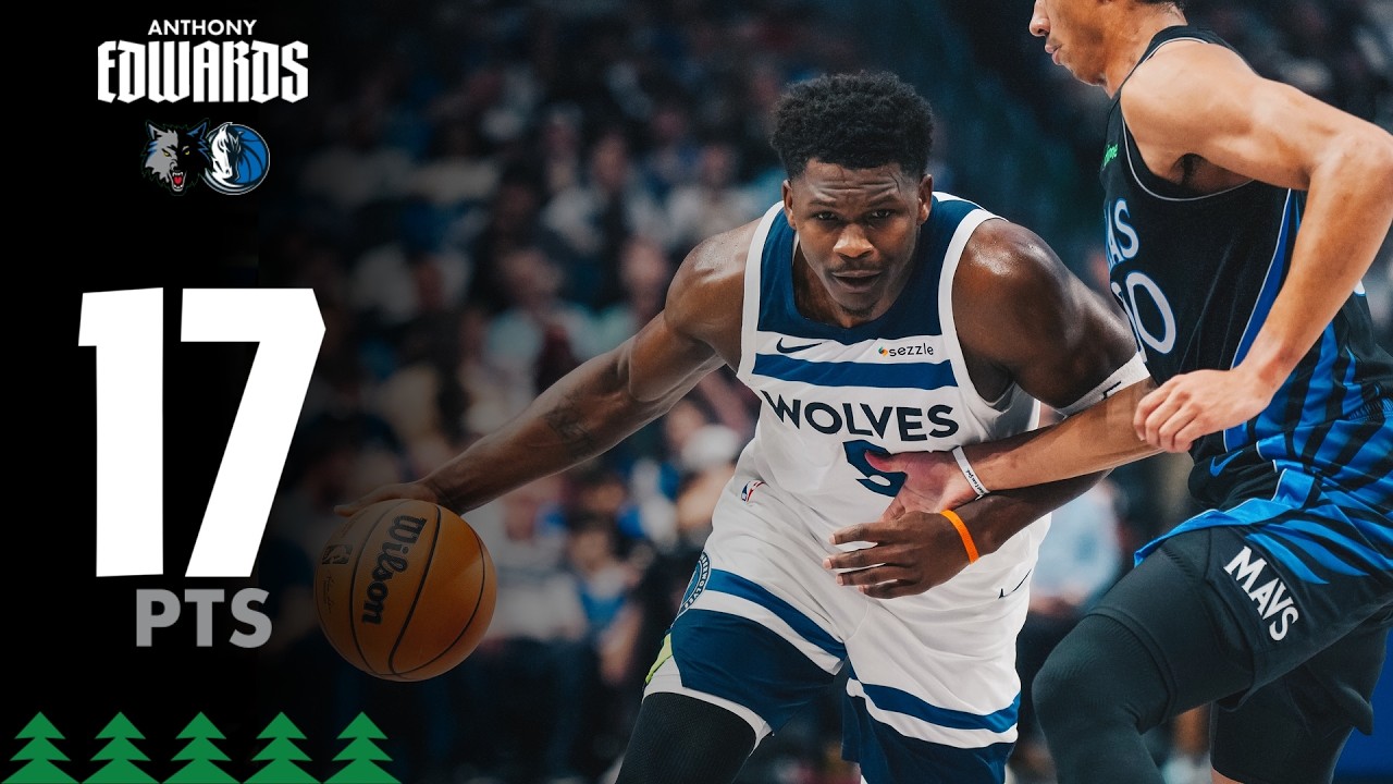 Anthony Edwards Notches 17 Points In His Return Vs The Dallas Mavericks | 03.30.26