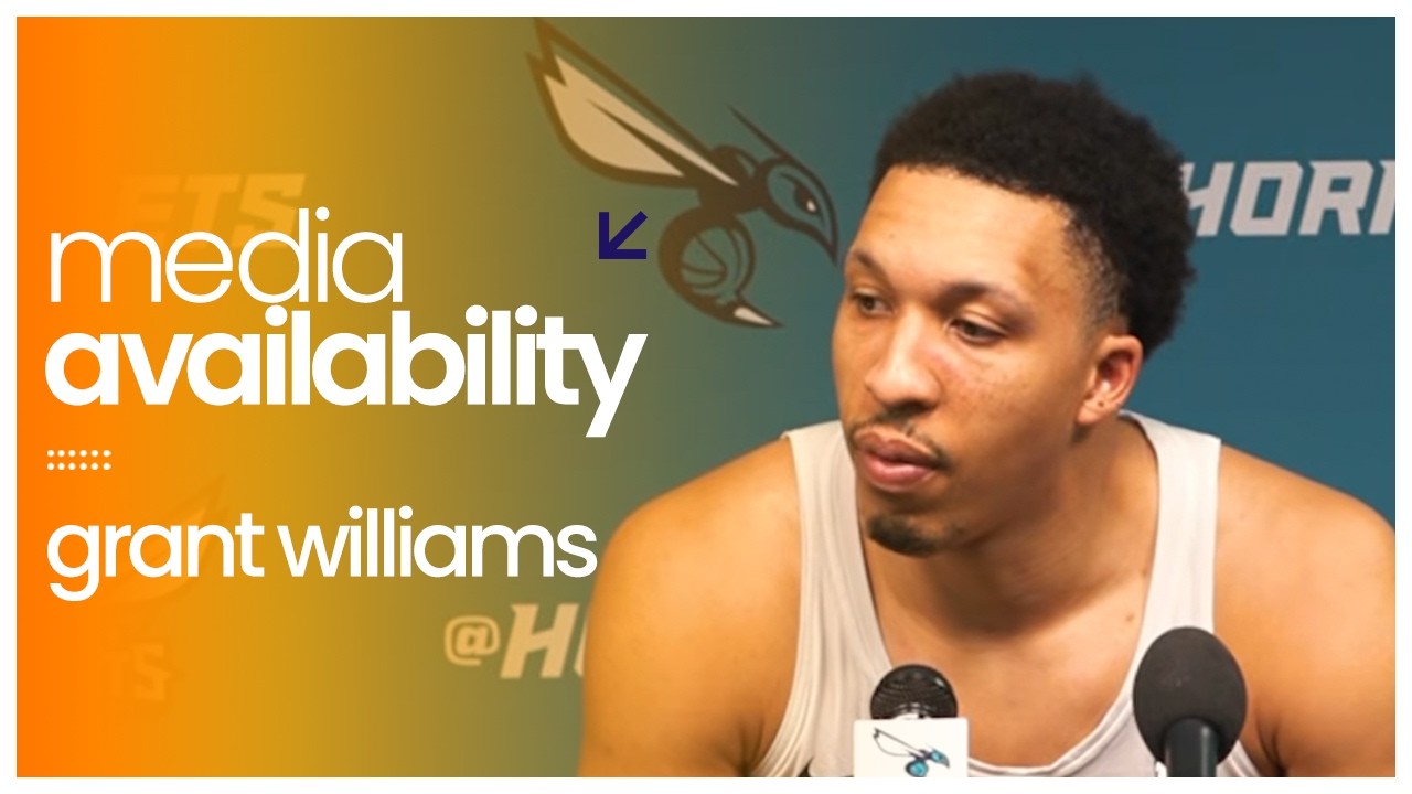 Hornets vs Rockets: Grant Williams Postgame Media Availability | 2/19/2026