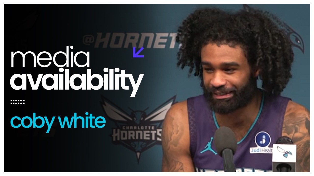Hornets vs Heat: Coby White Postgame Media Availability | 3/17/2026
