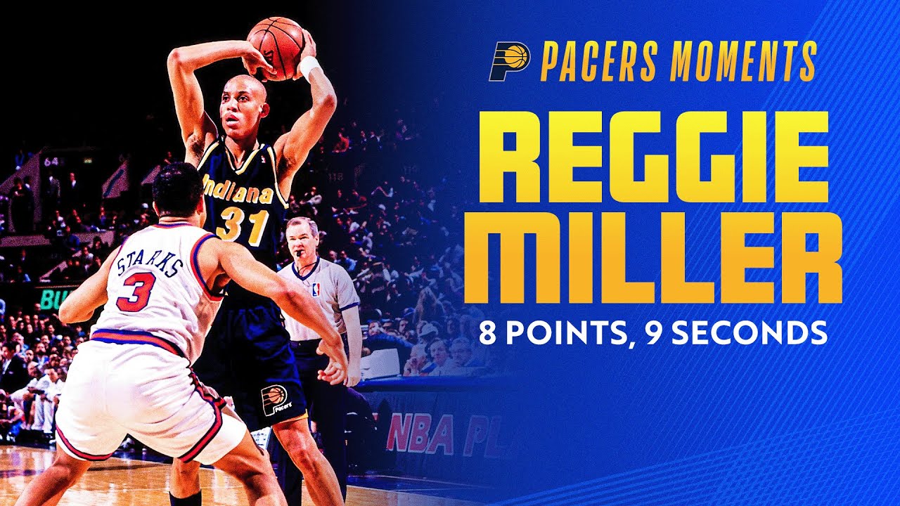 Reggie Miller Scores 8 Points in 9 Seconds to Beat Knicks (May 7, 1995) | Indiana Pacers