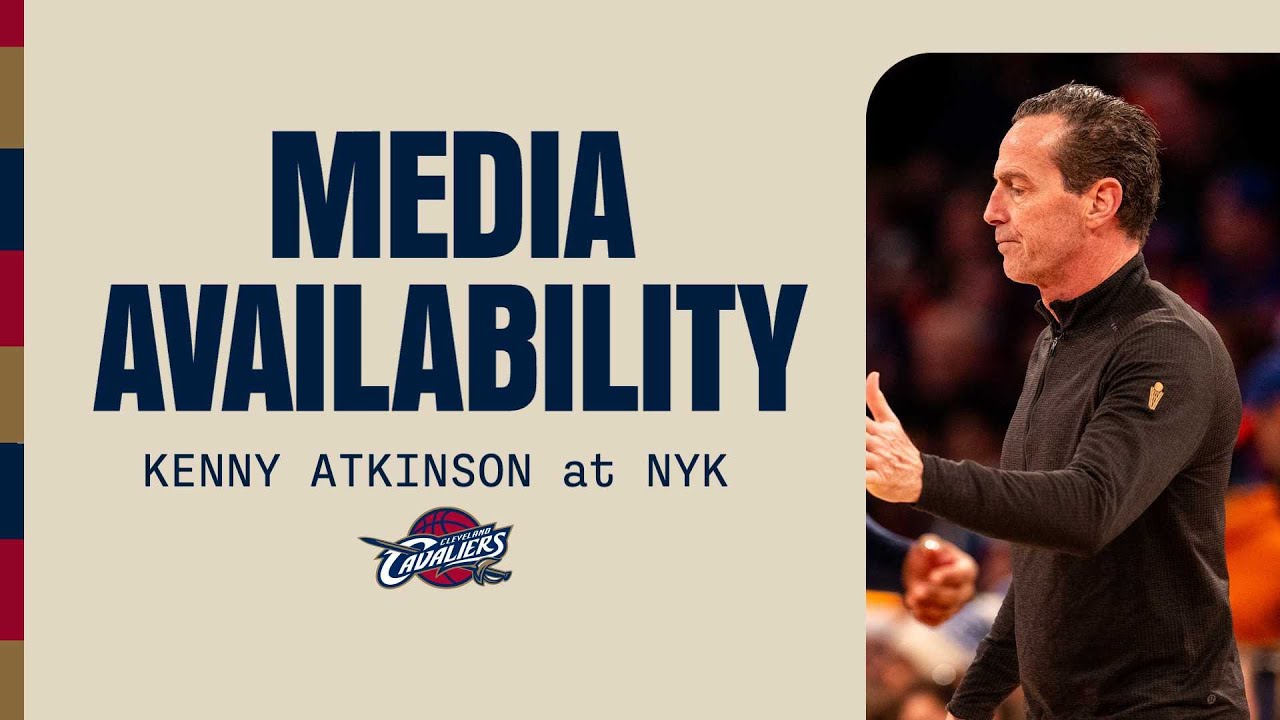 Cavs at Knicks | Kenny Atkinson Post Game | 12.25.2025 background