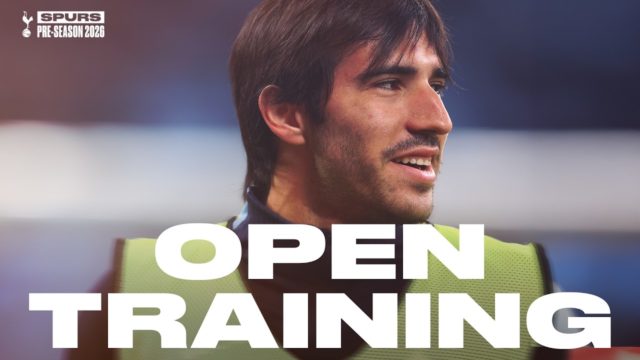 Spurs open training in Sydney!