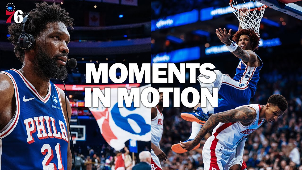 Moments in Motion: Sixers vs. Rockets | 01.22.26 background