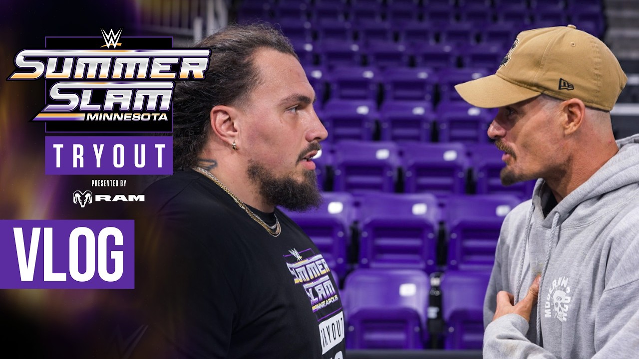Grayson Waller gives feedback at WWE Tryout: SummerSlam Vlog
