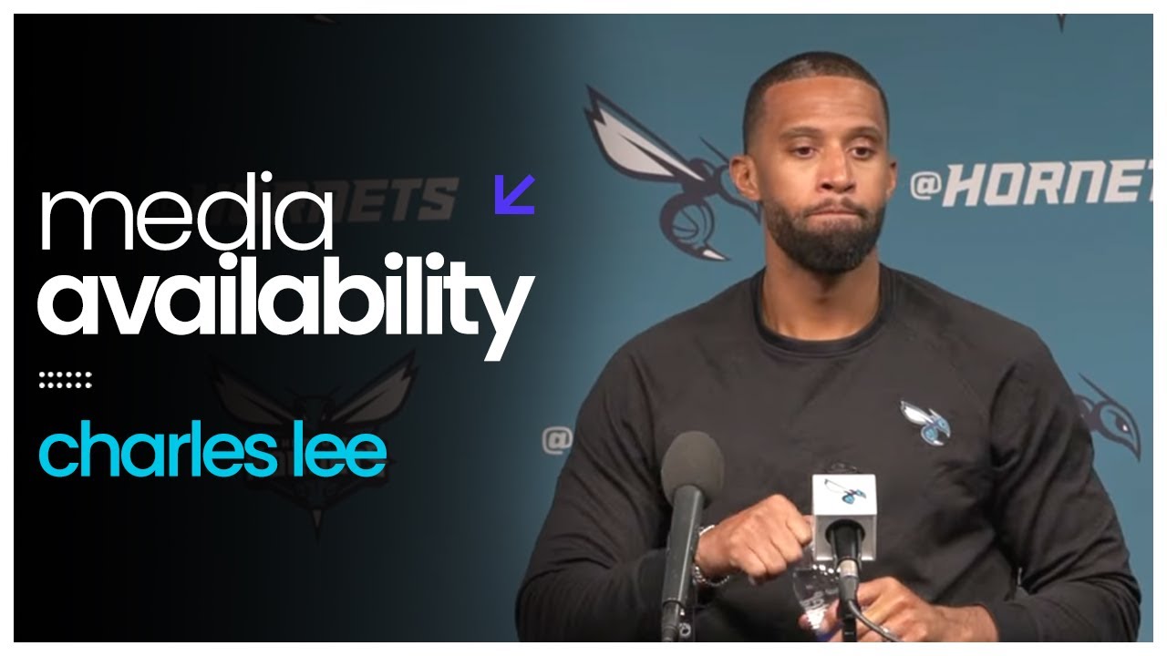 Hornets vs Cavaliers: Coach Charles Lee Postgame Media Availability | 1/21/2026 background