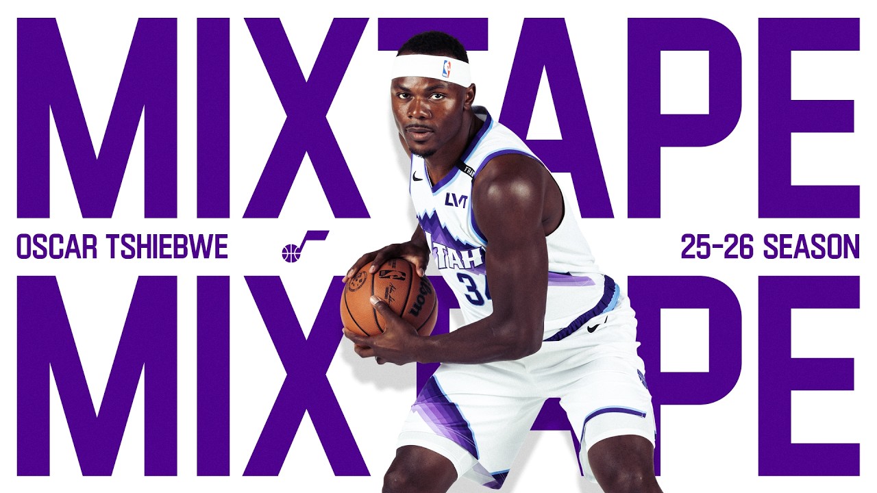 ๐ผ Oscar Tshiebwe '25-'26 Mixtape ๐ผ | UTAH JAZZ
