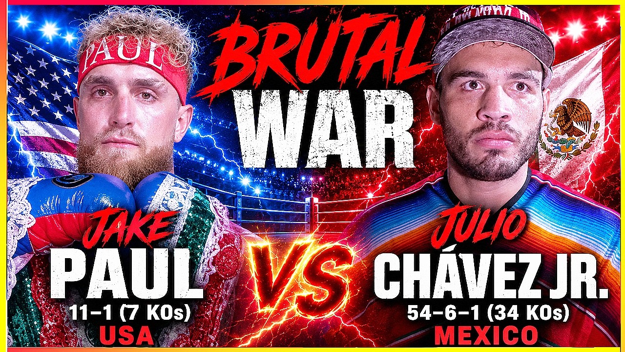 BRUTAL WAR That Shocked The World | Jake Paul vs Julio Cesar Chavez
