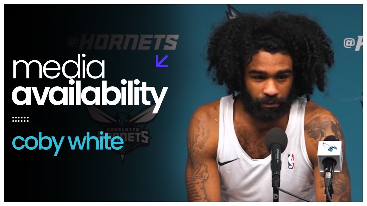 Hornets vs Kings: Coby White Postgame Media Availability | 3/24/2026