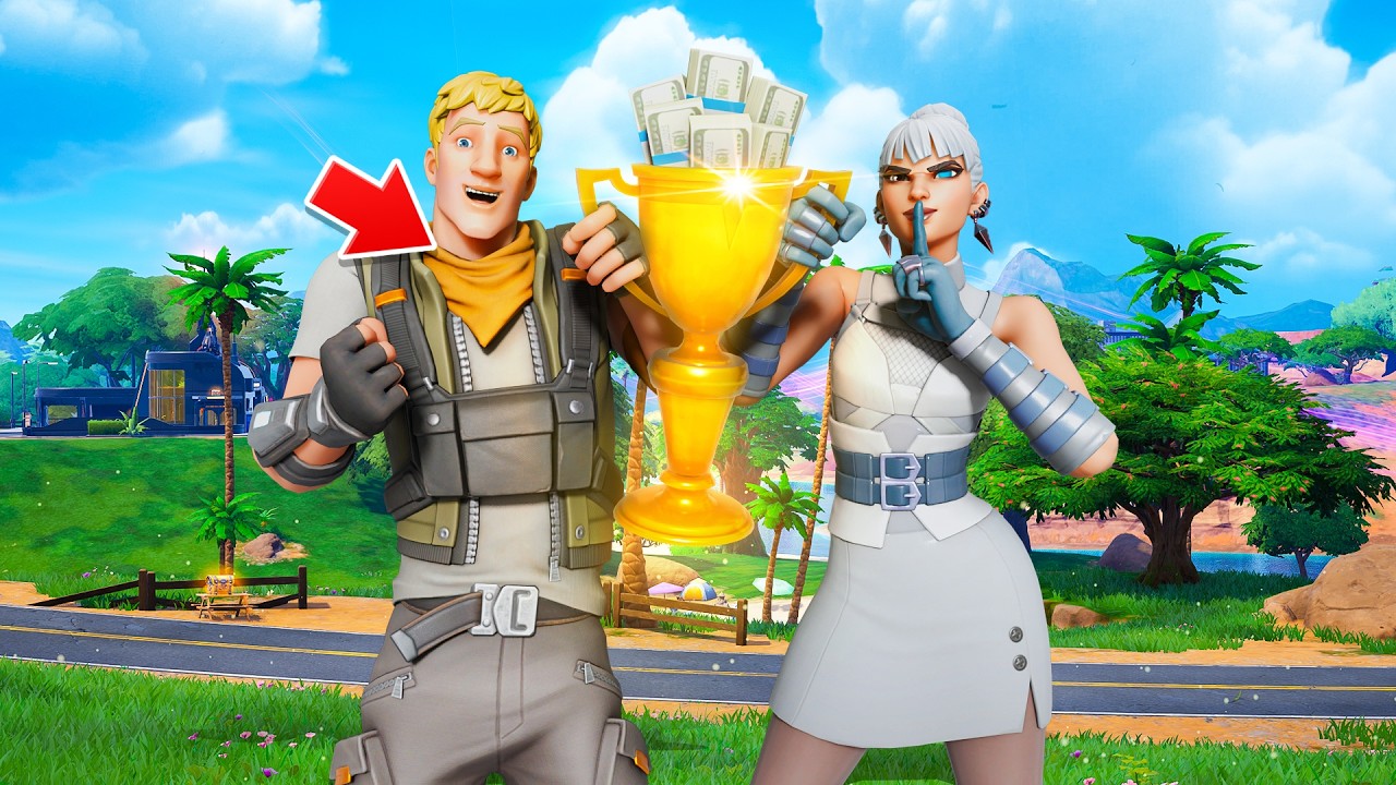 I Won a NOOB His First Tournament.. background