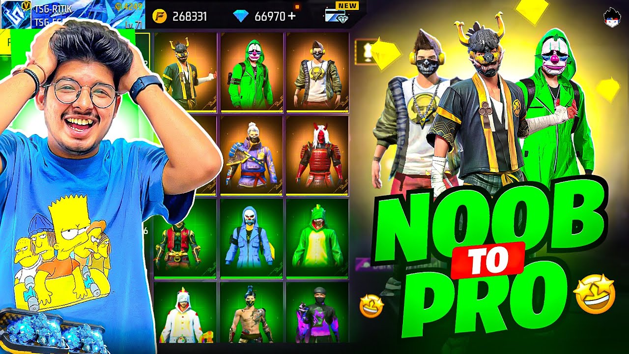 FREE FIRE RARE BUNDLE ROYALE ЁЯШН SAMURAI CRIMINAL AND DINO BUNDLE IN 99 DIAMONDS -GARENA FREE FIRE background