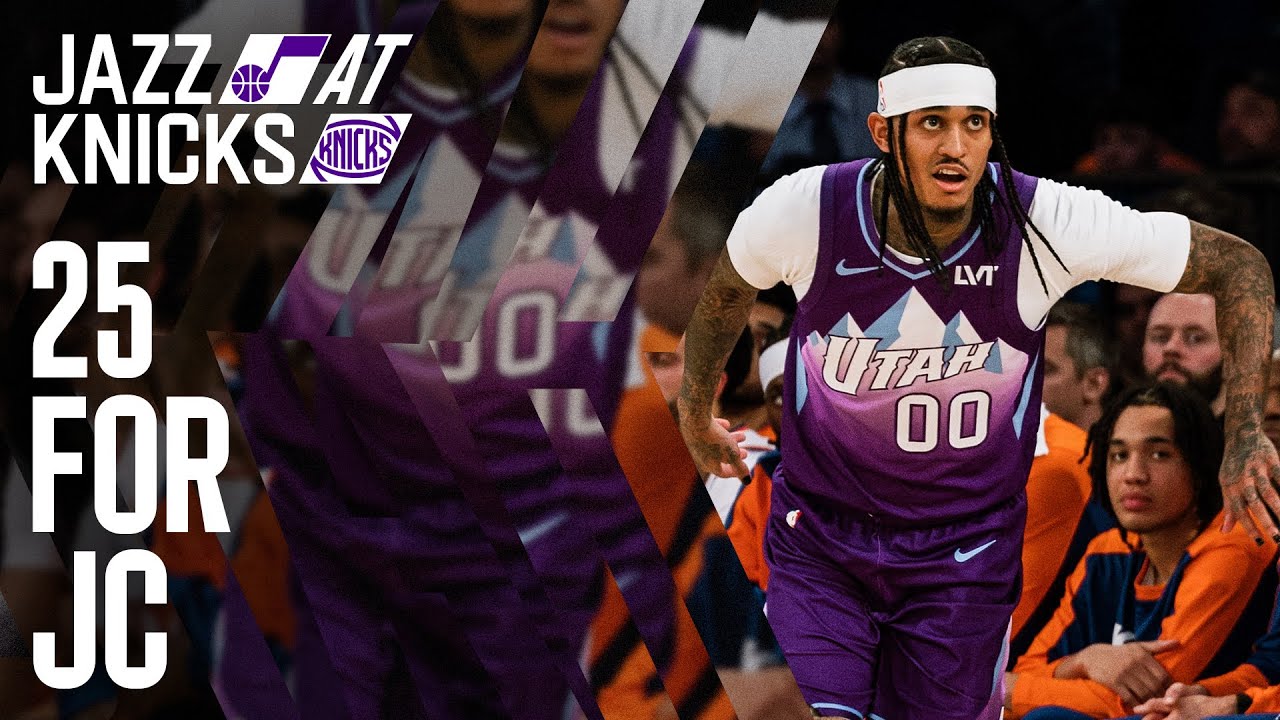 Clarkson goes for 25 in the GARDEN 🗽 | UTAH JAZZ