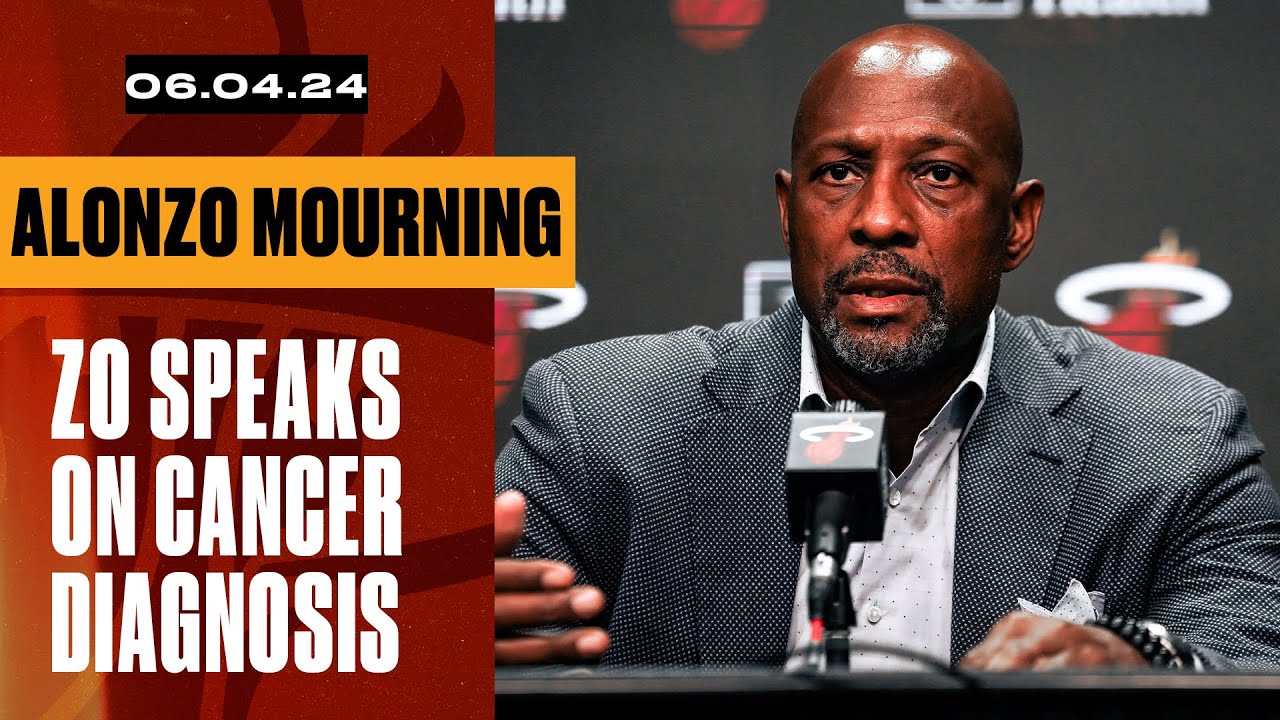 Miami HEAT | Alonzo Mourning Addresses Recent Cancer Diagnosis | June 4, 2024