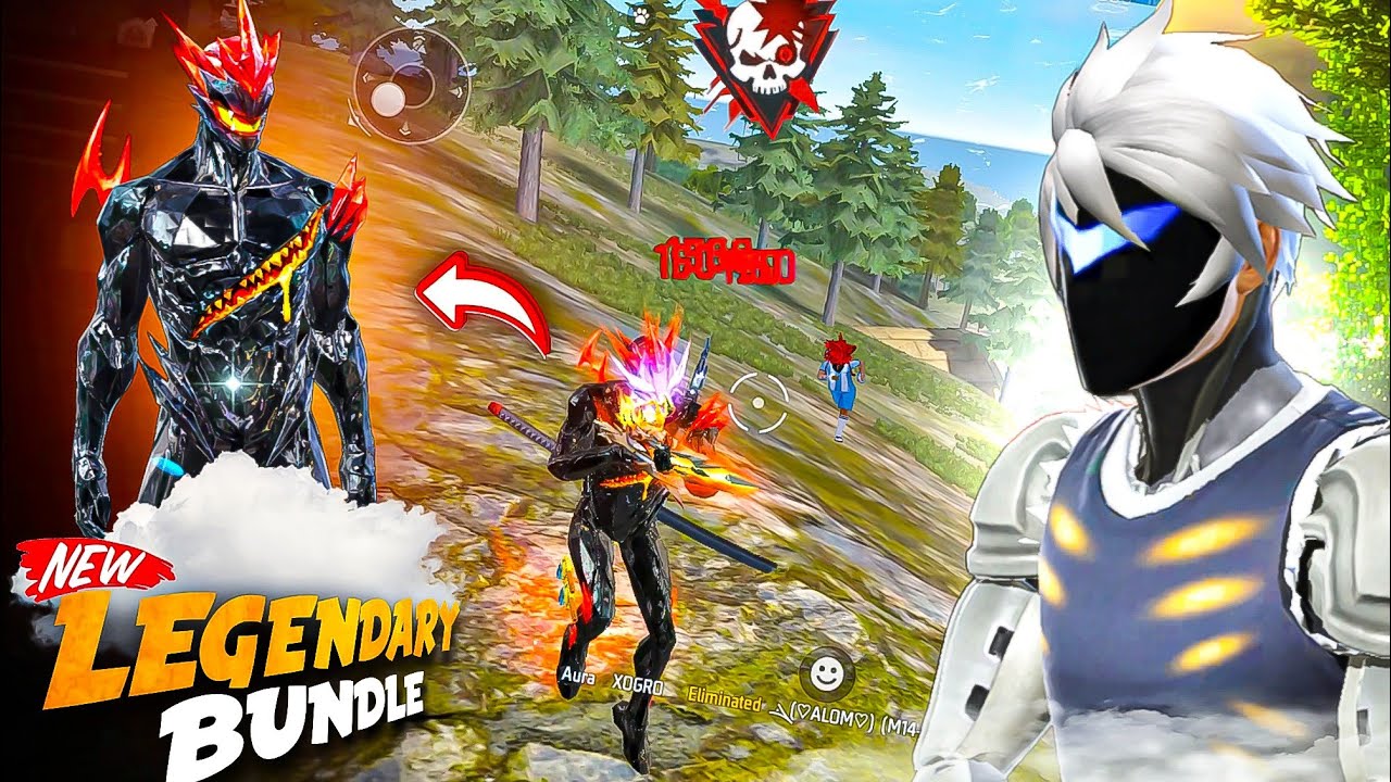 New Legendary Bundle Unlocked 🔓 20,000 Diamonds💎 FULL GAMEPLAY💀 background