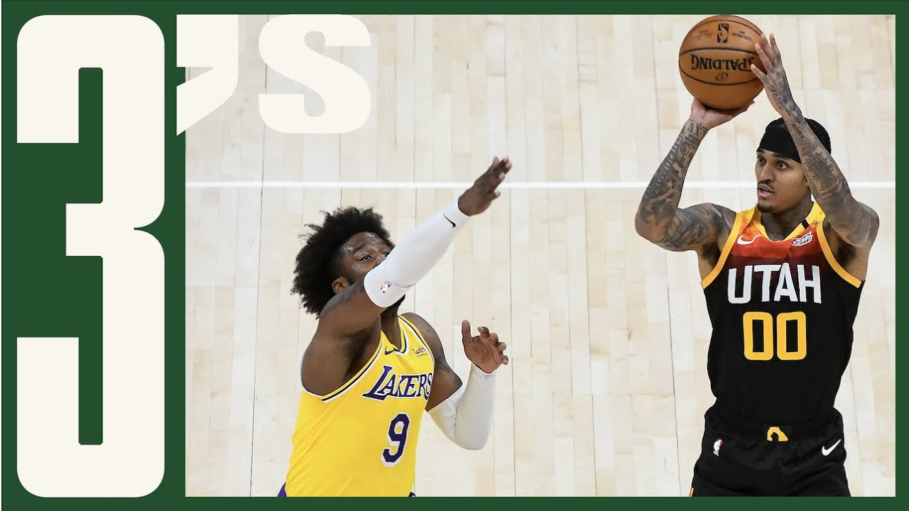 NBA RECORD 50 threes in two games 😳 | UTAH JAZZ background