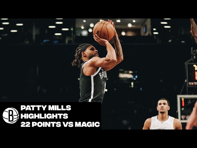 Patty Mills Highlights | 22 Points vs. Orlando Magic background