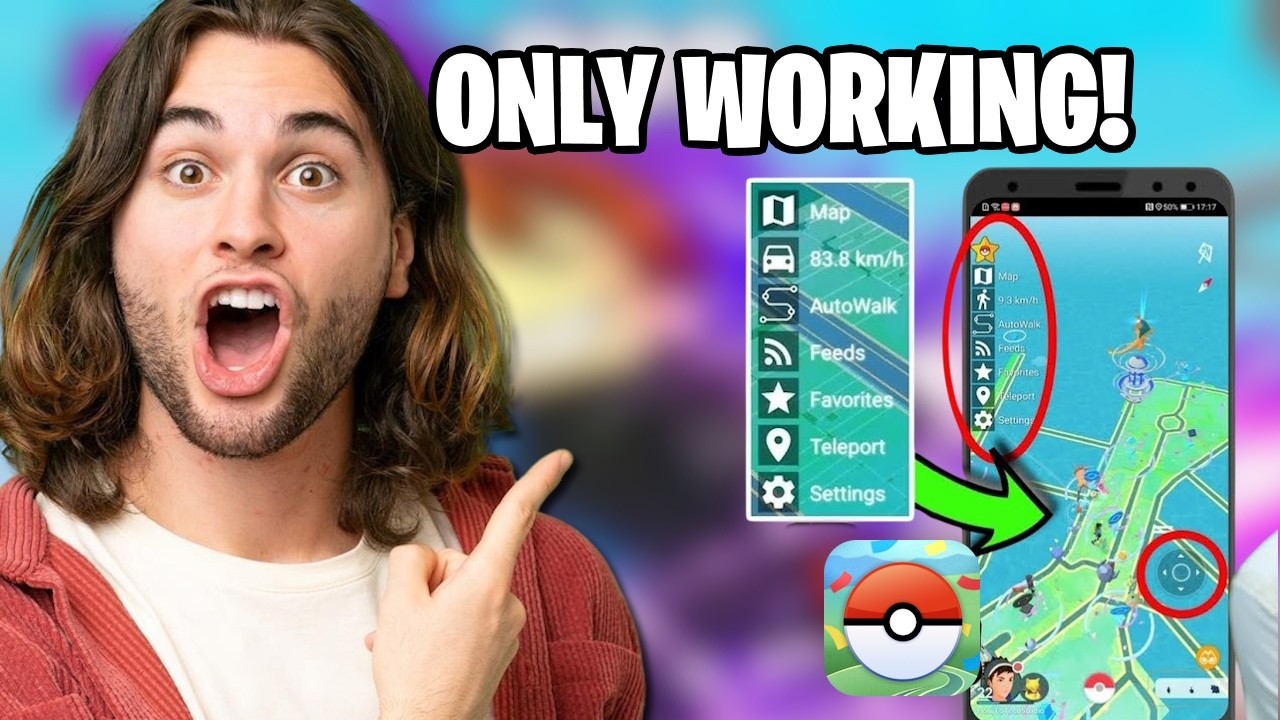 Pokemon Go Hack Android / iOS - How I Got Pokemon Go Spoofer 2026 - NEW Pokemon Go Spoofing - REVIEW background