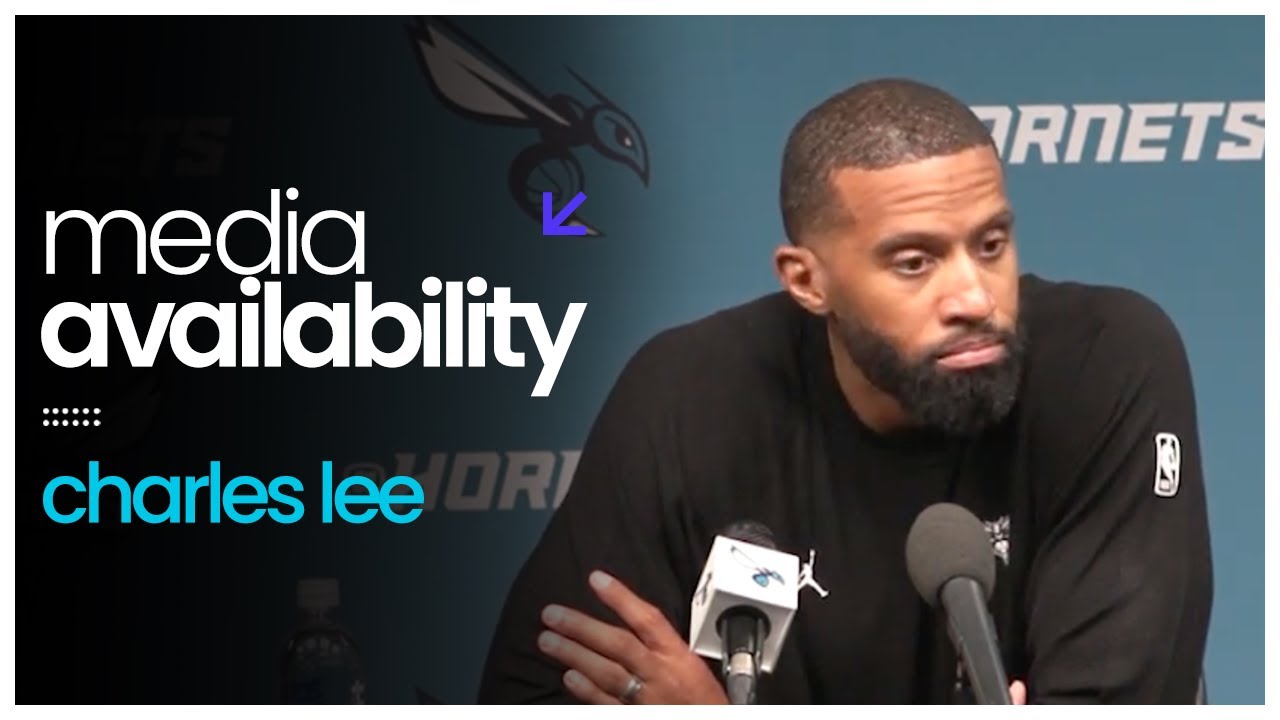 Hornets vs Pacers: Coach Charles Lee Postgame Media Availability | 1/8/2026 background