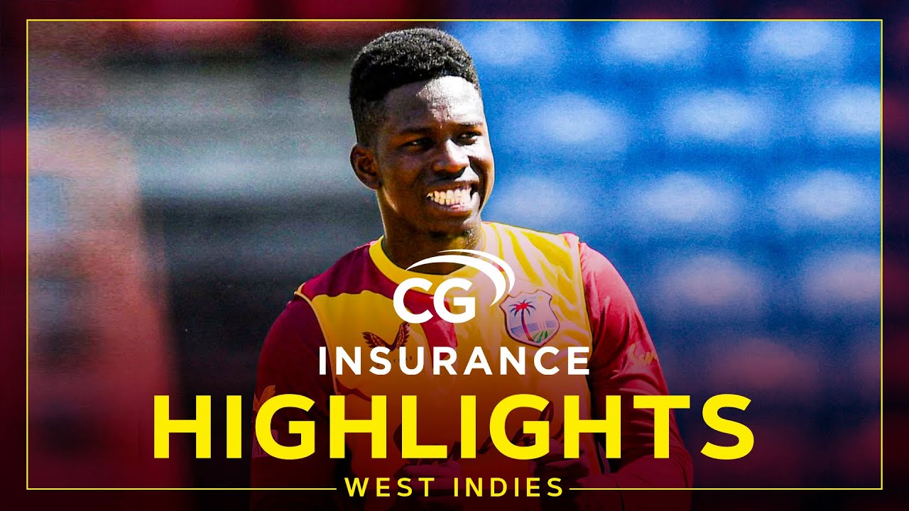 Highlights | West Indies vs South Africa | Proteas Level the Series! | 2nd CG Insurance T20I 2021 background